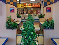 Burger King Interior